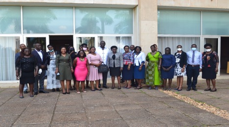 A group photo of MPs together with the Coalition Members on Women Economic Empowerment (WEE)